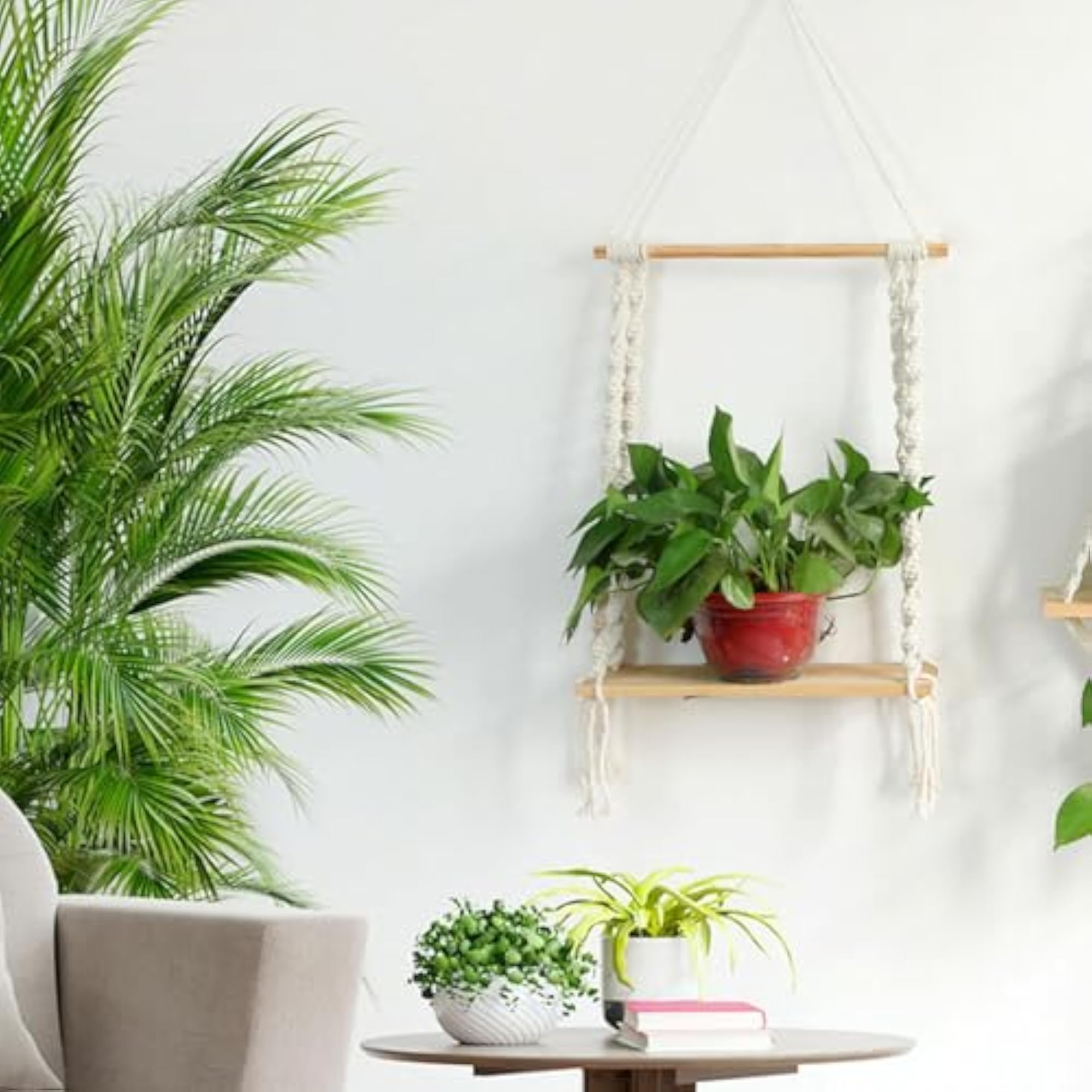 Wall Mounted Storage Rack for Planters
